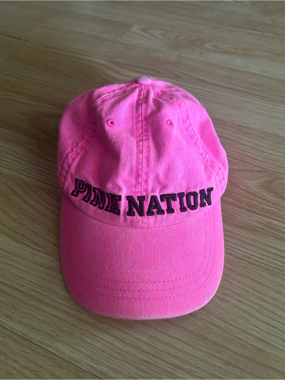 Pink VS Nation Bright Pink Baseball Cap